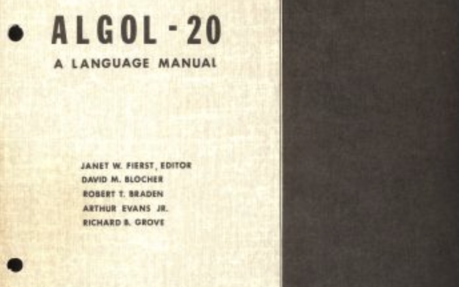 ALGOL and Its Role in the Foundations of Structured Programming ...
